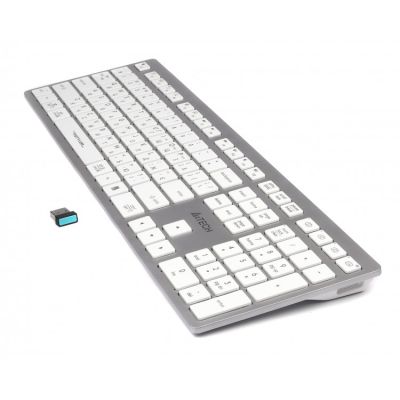 Клавіатура A4Tech FBX50C USB/Bluetooth White (4711421972772)