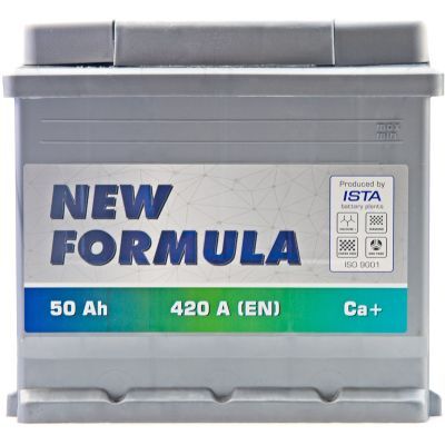 Акумулятор автомобільний NEW FORMULA 50Ah (+/-) 420EN (5502202210)