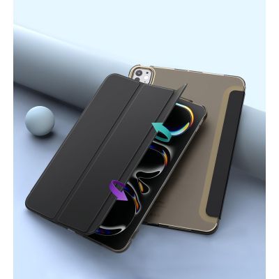 Чохол до планшета BeCover Tri Fold Hard Apple iPad Pro 11" M4 2024 Black (711726)
