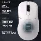 Мышка Ajazz AJ179PRO Wireless/Bluetooth/USB Charging Dock White (AJ179-PRO-W)