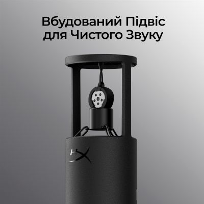 Мікрофон HyperX SoloCast 2 Black (AR0A0AA)