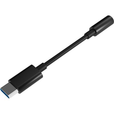 Перехідник USB-C M to 3.5mm F 0.1m black Defender (63011)