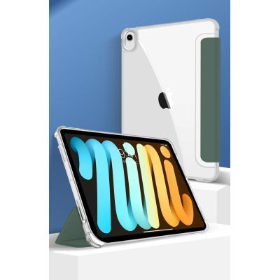 Чехол для планшета BeCover Soft Edge with Apple Pencil Holder iPad Mini 7 2024 Dark Green (712466)