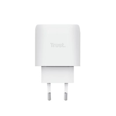 Зарядний пристрій Trust USB-C 45W GaN PD/PPS white (25522_TRUST)