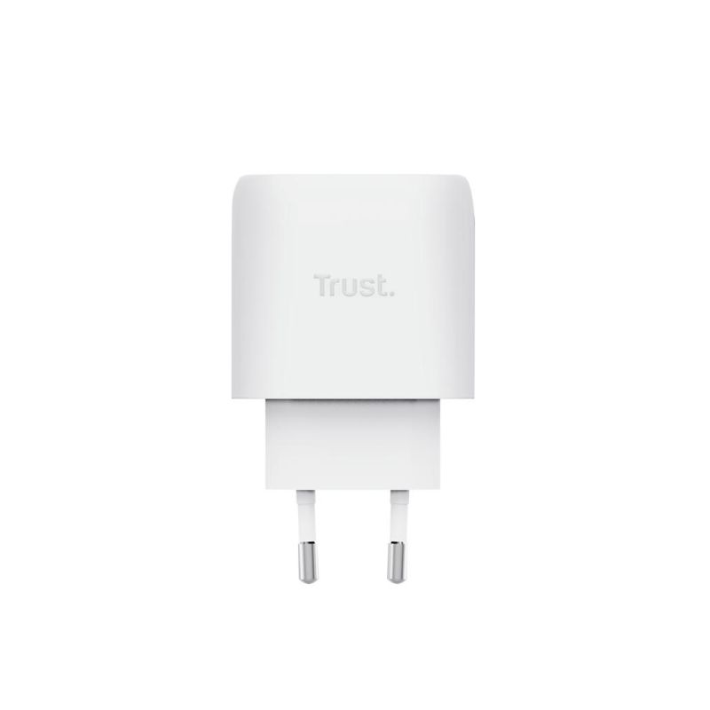 Зарядний пристрій Trust USB-C 45W GaN PD/PPS white (25522_TRUST)
