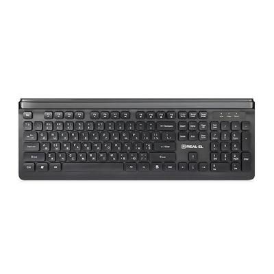 Клавіатура REAL-EL 7085 Comfort Black (EL123100032)