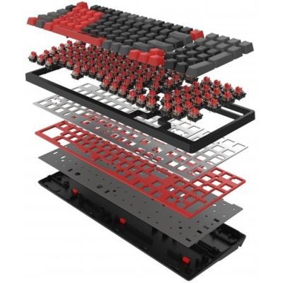 Клавіатура A4Tech Bloody S98 RGB BLMS Red Switch USB Sports Red (4711421000390)