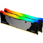 Модуль пам\'яті для комп\'ютера DDR4 32GB (2x16GB) 3200 MHz RenegadeRGB Kingston Fury (ex.HyperX) (KF432C16RB12AK2/32)