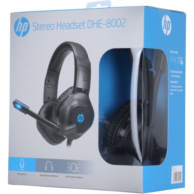 Навушники HP (DHE-8002) LED Black (DHE-8002)