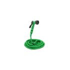 Поливочный шланг Voltronic , 5-15м/50ft, + распылитель, насадка на кран, Green, Box (KY-150G)