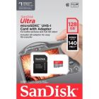 Карта пам\'яті SanDisk 128GB microSD class 10 UHS-I A1 Ultra (SDSQUAB-128G-GN6IA)
