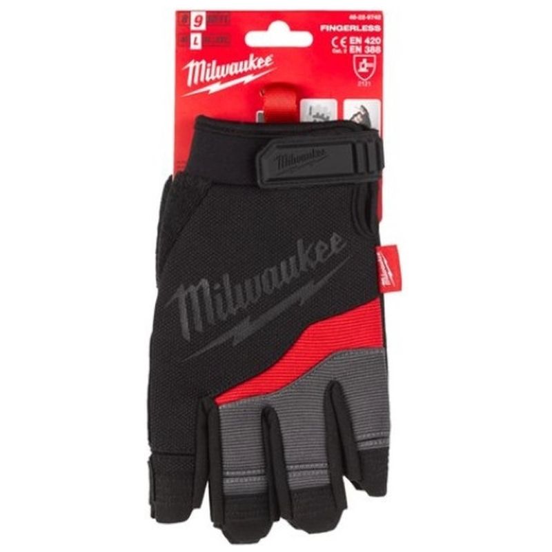 Защитные перчатки Milwaukee беспалые, 11/XXL (48229744)