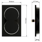 Антена для дрона TrueRC X2-AIR 5.0 MK II SMA RHCP (0608597256260)