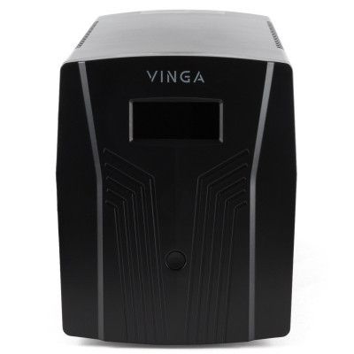 Пристрій безперебійного живлення Vinga LCD 1500VA plastic case (VPC-1500P)