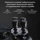 Геймпад Ajazz GP100 2.4G/BT/USB Switch/PC/iOS/Android RGB Black (GP100-B)