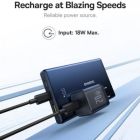Батарея універсальна Baseus 10000mAh PicoGo 20W PD, QC, USB-A, 2*USB-C, Black (P10076801123-00)