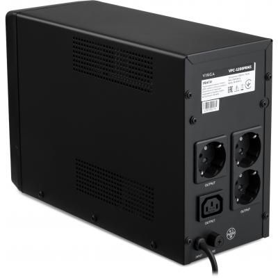 Пристрій безперебійного живлення Vinga LED 1200VA ( (VPC-1200PRM3) ) (VPC-1200PRM3)