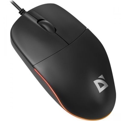 Мишка Defender Azora MB-241 LED USB Black (52241)