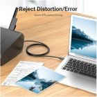Кабель для принтера USB 2.0 AM/BM 5.0m black Vention (COQBJ)