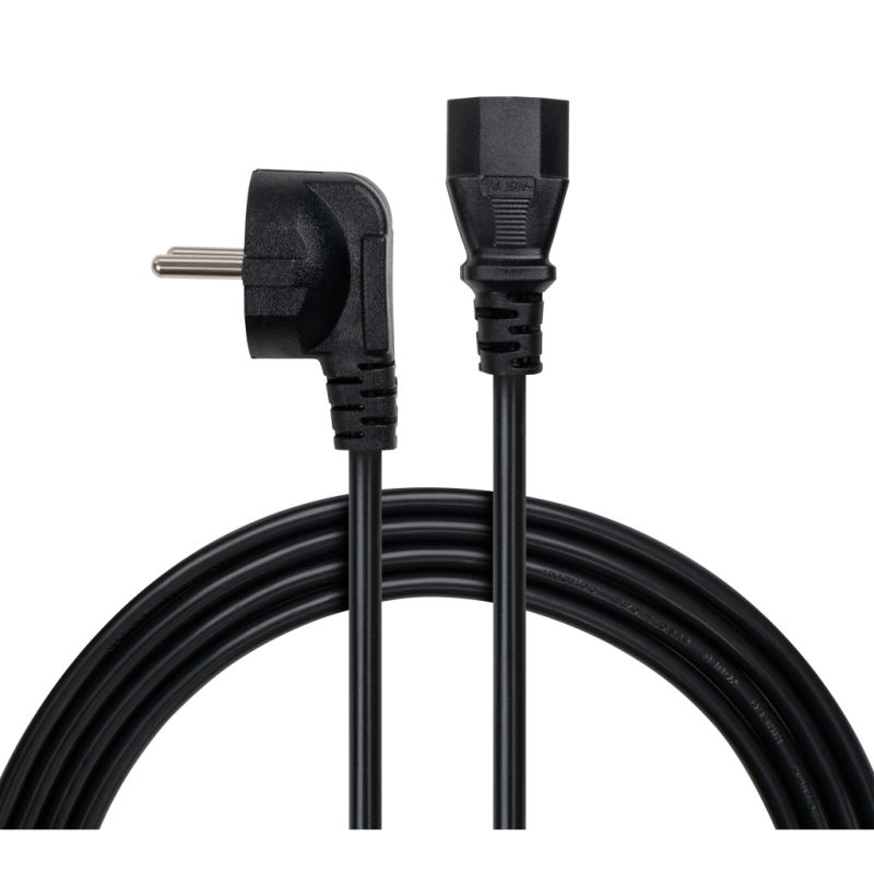 Кабель питания C13 10.0m 1mm2 copper Vinga (VYPCC13101CU)