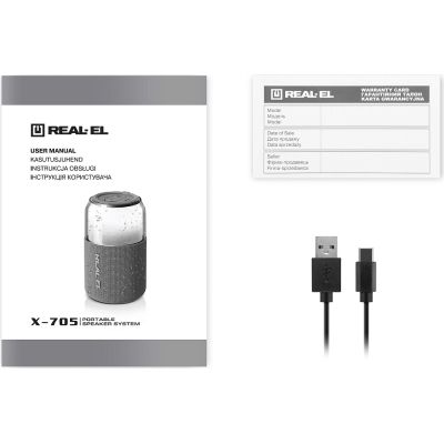 Акустическая система REAL-EL X-705 Black (EL121600024)