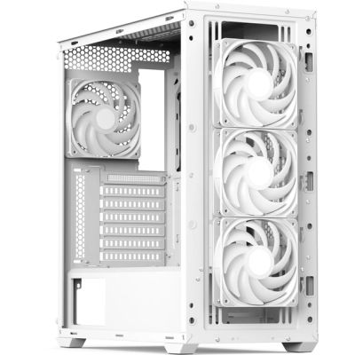 Корпус для ПК AeroCool D502A-G-WT-v1 White (ACCM-DS02043.21)
