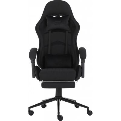 Кресло игровое GT Racer X-2324 Black Suede (X-2324 Fabric Black Suede)