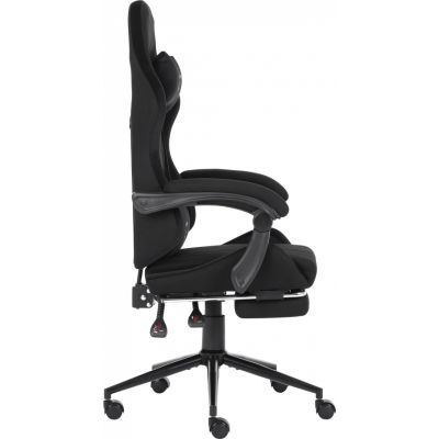 Кресло игровое GT Racer X-2324 Black Suede (X-2324 Fabric Black Suede)