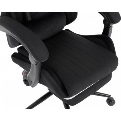 Кресло игровое GT Racer X-2324 Black Suede (X-2324 Fabric Black Suede)