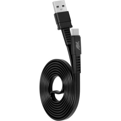 Дата кабель USB 2.0 AM to USB-C 1.2m black RivaCase (PS6002 BK12)