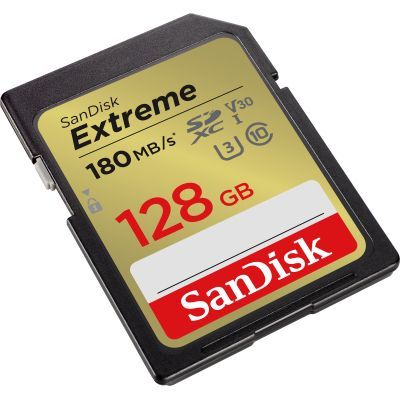 Карта пам\'яті SanDisk 128GB SD class 10 UHS-I Extreme (SDSDXVA-128G-GNCIN)