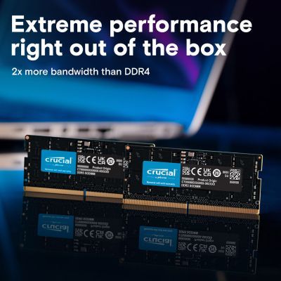 Модуль пам\'яті для ноутбука SoDIMM DDR5 8GB 5600 MHz Micron (CT8G56C46S5T)