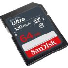 Карта пам\'яті SanDisk 64GB SDXC class 10 UHS-1 (SDSDUNR-064G-GN3IN)