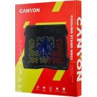 Підставка до ноутбука Canyon NS02, 10-15.6 laptop, single fan with 2x2.0 USB hub (CNE-HNS02)