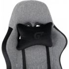 Кресло игровое GT Racer X-2324 Gray/Black (X-2324 Fabric Gray/Black Suede)