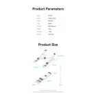 Підставка до ноутбука Vention Laptop X-type Stand White ABS 83-170мм (KDNW0)