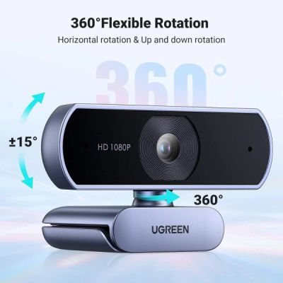 Веб-камера Ugreen CM678 HD USB-A (15728)