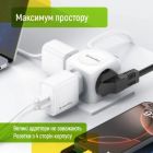Мережевий розгалужувач ColorWay (CW-CHE4W) 4 розетки (CW-CHE4W)