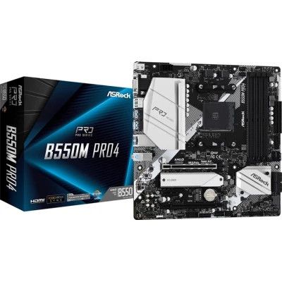 Материнська плата ASRock (B550M PRO4)