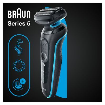 Электробритва Braun (Series 5 51-M1000s BLACK / MINT)