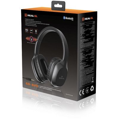 Наушники REAL-EL GD-820 Black (EL124100051)