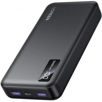 Батарея універсальна Ugreen 20000 mAh 22.5W Black (U_25683)