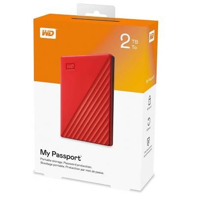 Зовнішній жорсткий диск 2.5" 2TB WD (WDBYVG0020BRD-WESN)
