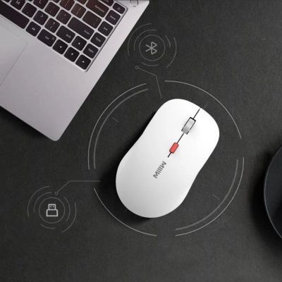Мишка Xiaomi MiiiW Wireless/Bluetooth White (MW23M22 White)