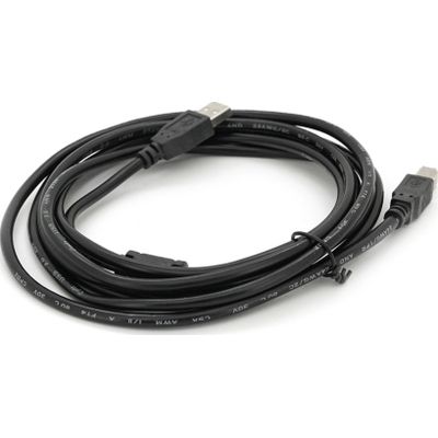 Кабель для принтера USB 2.0 AM/BM 3.0m ferrite black Voltronic (YT-AM/BM-3.0BB)