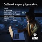 Кабель питания USB to DC 5.5x2.5mm 9V 1.0m black ColorWay (CW-CBUD066-BK)
