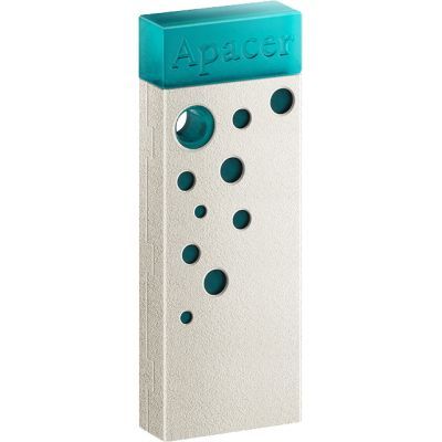 USB флеш накопичувач Apacer 32GB AH11J Turquoise Green USB 2.0 (AP32GAH11JG-1)