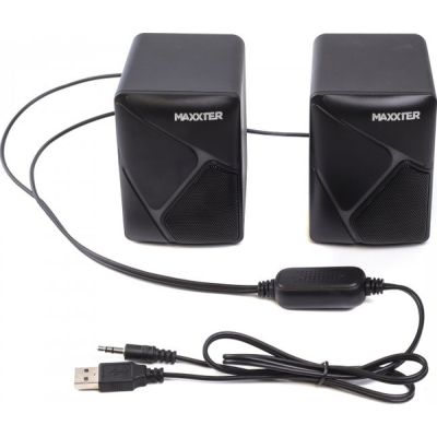 Акустична система Maxxter (CSP-U004RGB) USB Black (CSP-U004RGB)