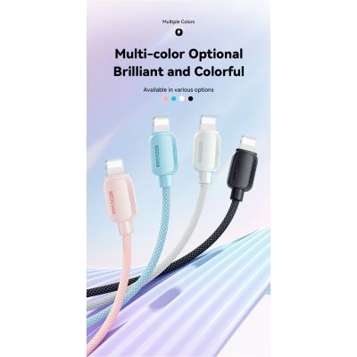 Дата кабель USB-C to Lightning 2.0m 20W white Essager (EXCTL-WLA02-P)