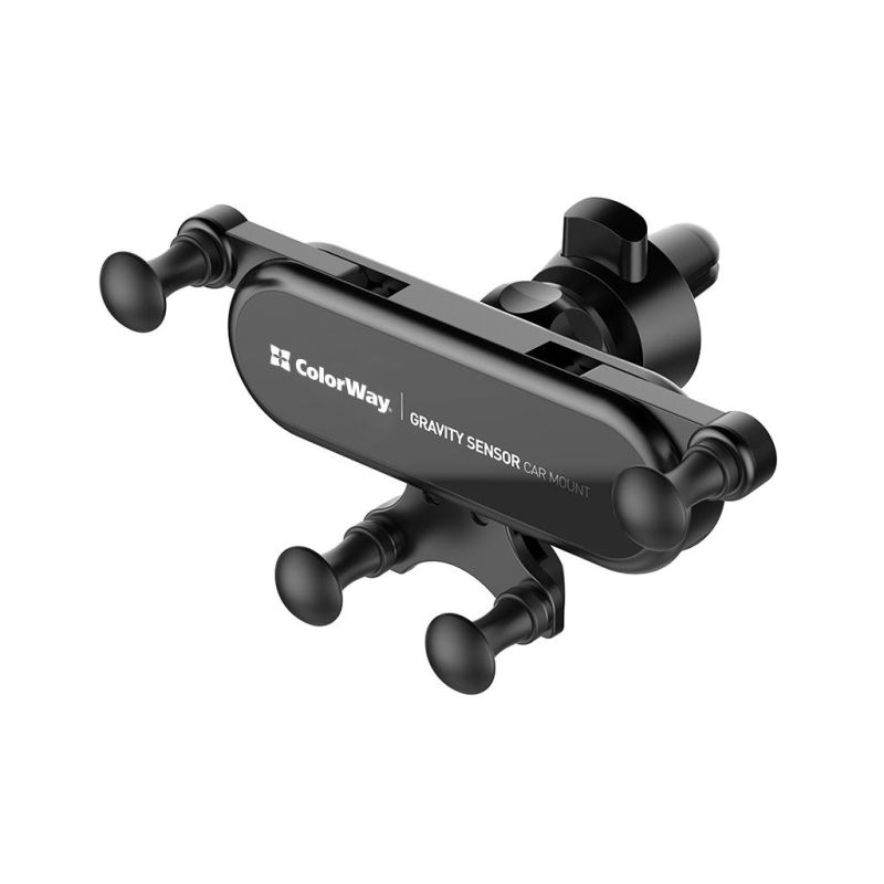Универсальный автодержатель ColorWay Gravity Sensor Holder Black (CW-CHG11-BK)